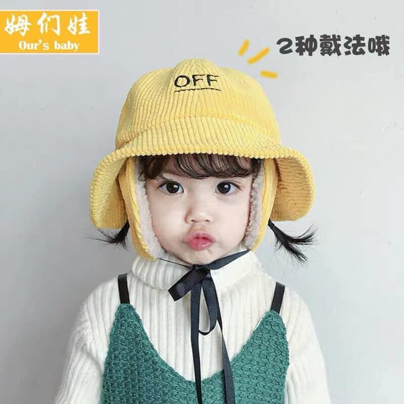 MŨ OFF CHO BÉ SIÊU CUTE